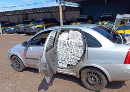Polícia apreende 15 mil maços de cigarros contrabandeados em Campo Grande