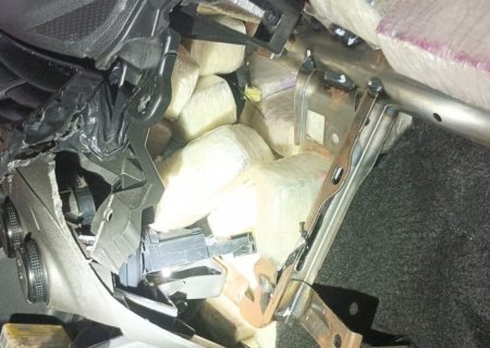 Homem é preso com "painel recheado" de drogas em Vicentina