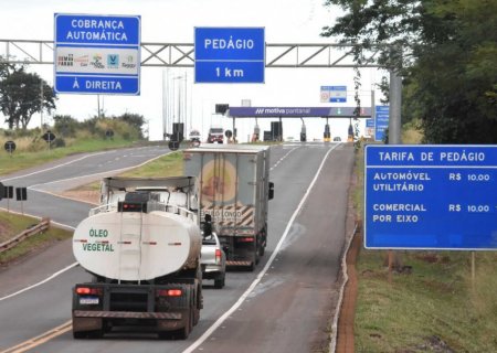 Reajuste de 40,5% no pedágio da BR-163 em MS entra em vigor amanhã