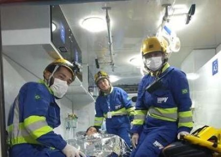 Bernardo nasce dentro de viatura de resgate &agrave;s margens da MS-306