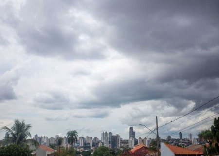 Campo Grande entra em alerta para chuva de 50 mm e ventos de até 60 km/h