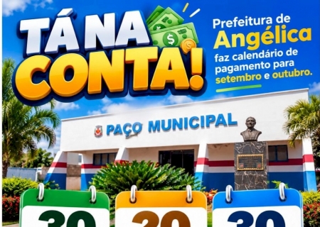 Prefeitura de Angélica injeta quase R$ 7 milhões na economia com salários e décimo terceiro